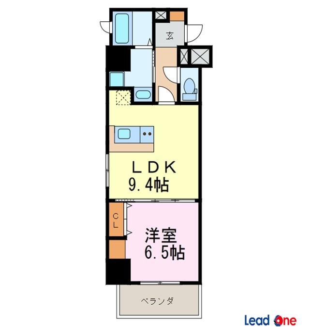 プレミアムコートりんくう 間取り図