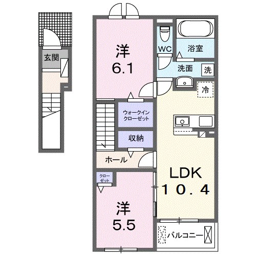 ポートヴィレッジ24　Ⅰ 間取り図