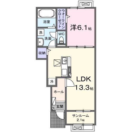 ルーセント・S 間取り図