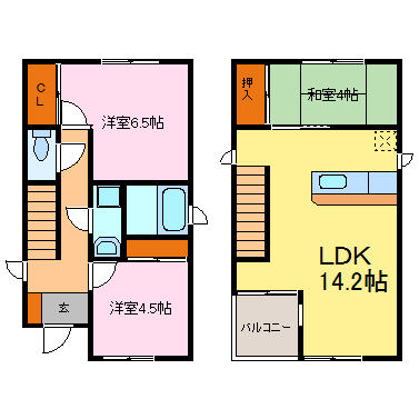 港町KODATEX 間取り図