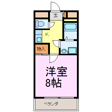 フェリーチェ21 間取り図