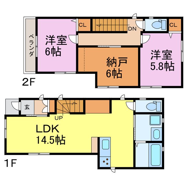 第Ⅷコンフォート 間取り図