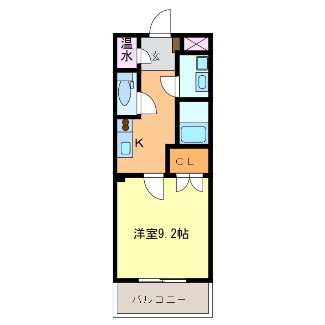 フェリシア千成 間取り図