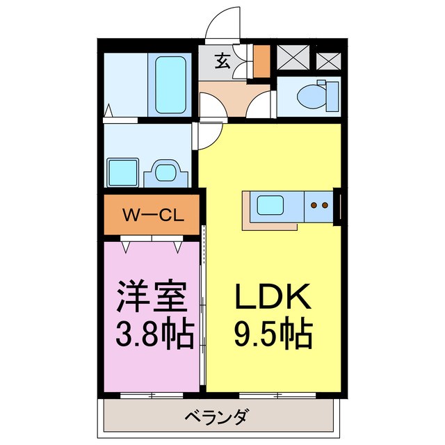 コート愛 間取り図
