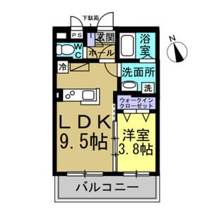 コート愛 201号室 間取り