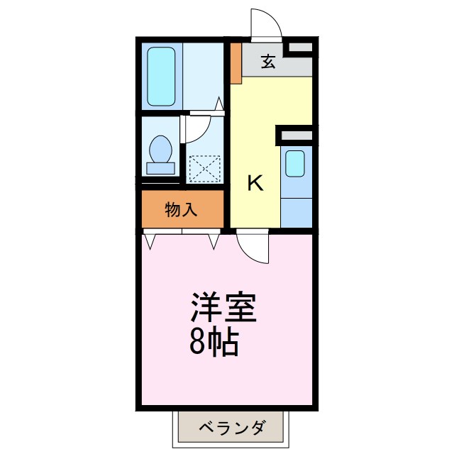 エスペランサ上池 間取り図