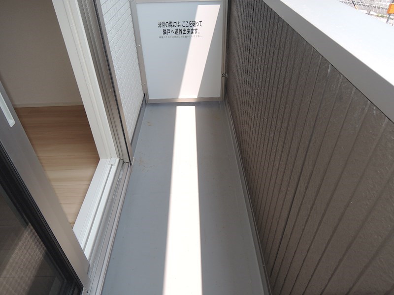 シャルマンドミール ベランダ