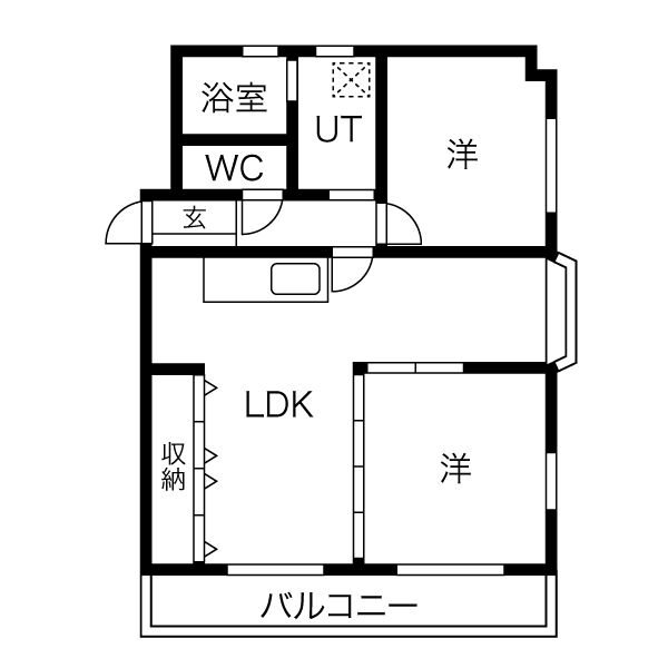 パークメゾン半田 間取り図
