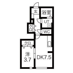 ダイヤモンドヒルズ半田上池 間取り図