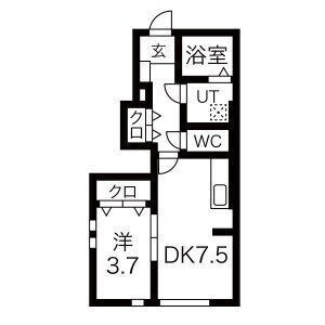 ダイヤモンドヒルズ半田上池 間取り図