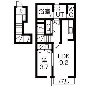 ダイヤモンドヒルズ半田上池 間取り図