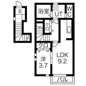 ダイヤモンドヒルズ半田上池 間取り図