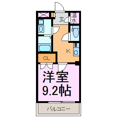 フェリシア千成 間取り図