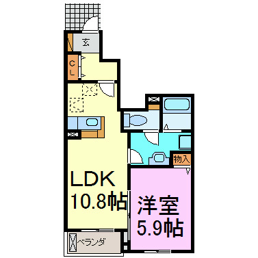 ステラ　C 間取り図