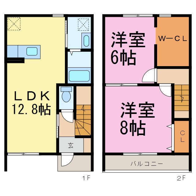 ローズベリーハウス 間取り図