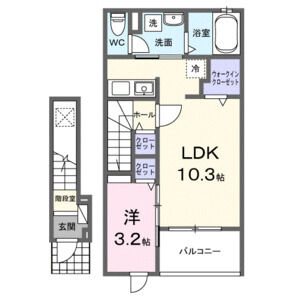 グラ&amp;mdash;ヴェ御幸 間取り図