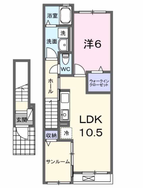 サンライズヒルズⅠ 間取り図