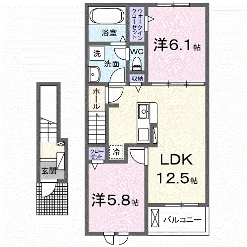 サンライズヒルズⅡ 間取り図