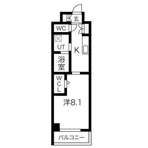 MELIA AOYAMA 間取り図