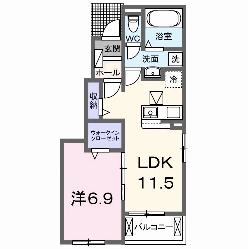 フラワーⅡ 間取り図