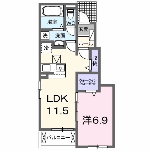 フラワーⅡ 間取り図