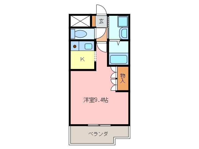 フロントシーユー 間取り図