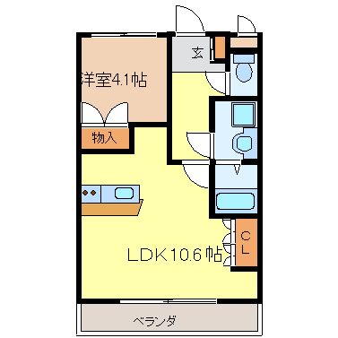 ドリームイン 間取り図