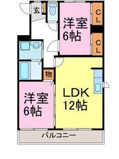 グロリアス 間取り図