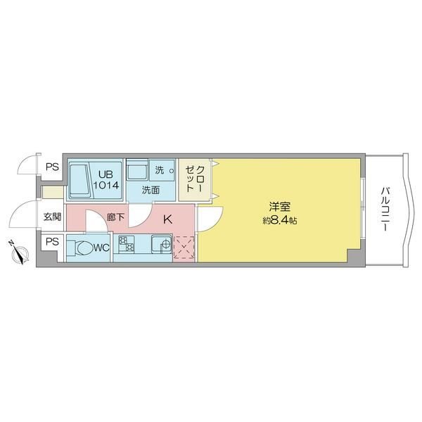 サンアップウェルⅠ 間取り図