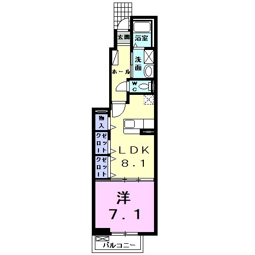 カーサ　リーヴァ 間取り図