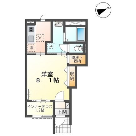 レインボーシティSV 間取り図
