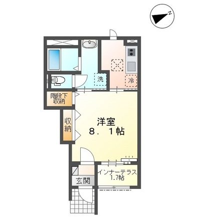 レインボーシティSV 間取り図