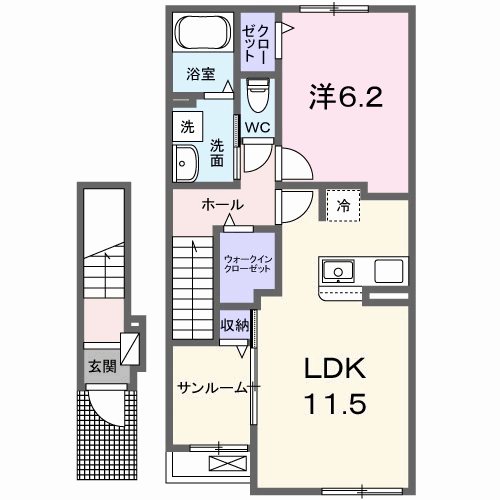 プリマステラ 間取り図