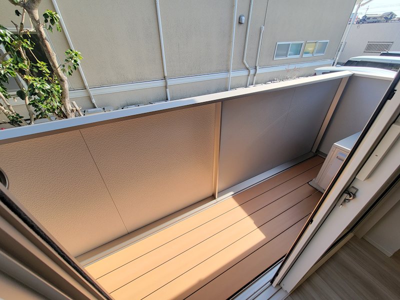 エルノワール ベランダ