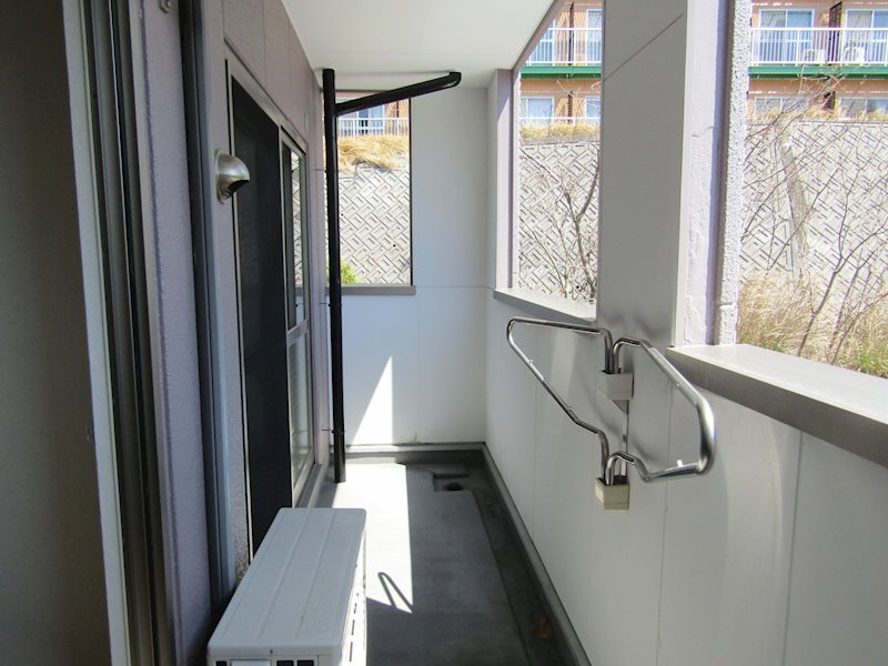 サンリッツ高宮 A ベランダ