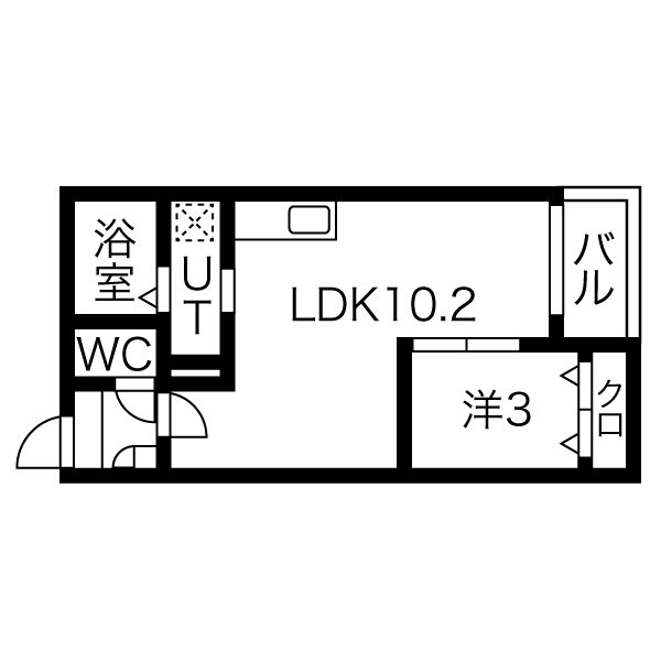 Jack sakaeⅠ 間取り図