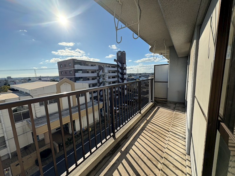 半田第3ロイヤルマンション  ベランダ