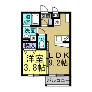 PONTE GLORIA 間取り図