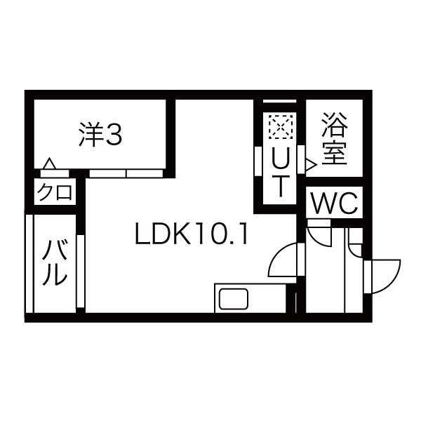 Jack shinkaiⅠ 間取り図