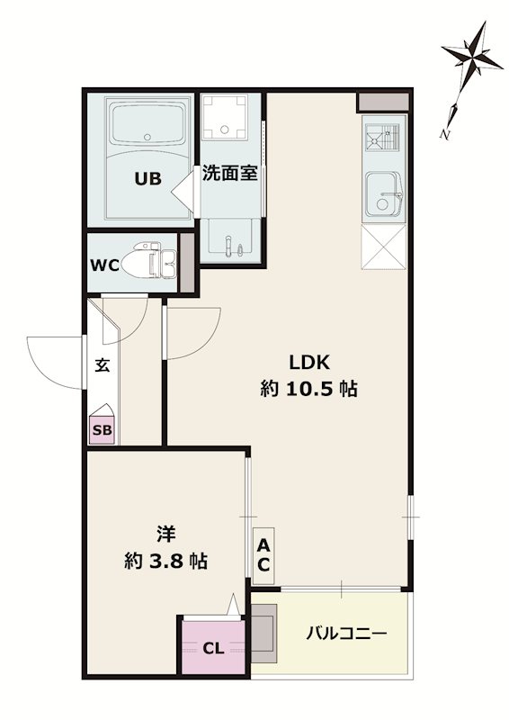 Jack yamatoⅠ 間取り図