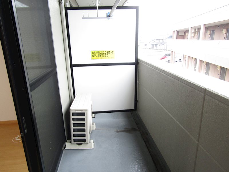 プラッツハウス ベランダ