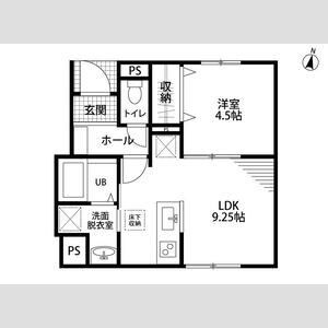リーブルファイン新舞子Ⅱ 間取り図