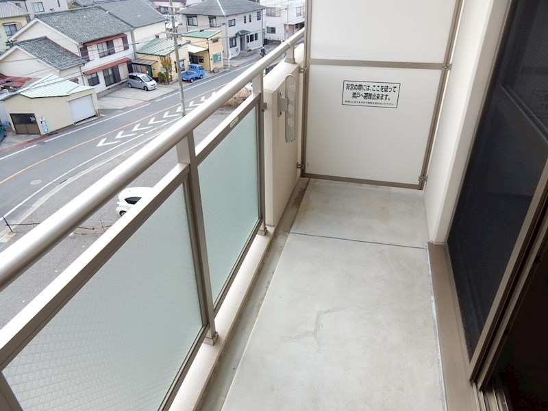 キャッスル常滑 ベランダ