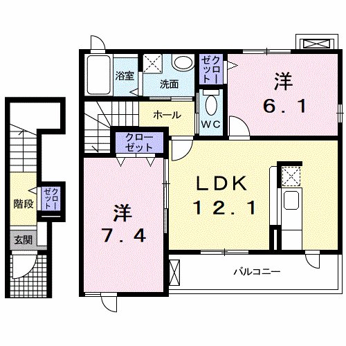 AnnexⅡ 間取り図