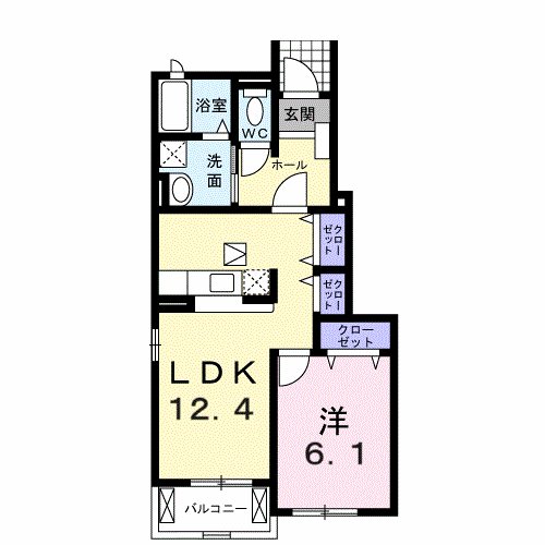 エアリーヒルⅠ 間取り図