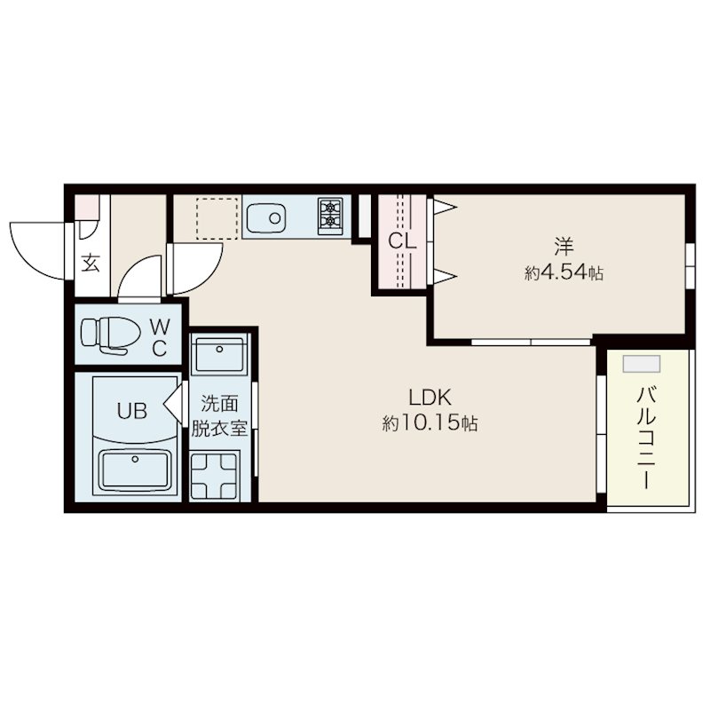 Jack tokonameminatoⅠ 間取り図