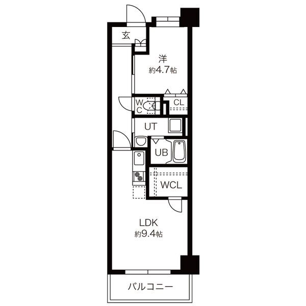 キャッスル常滑 間取り図