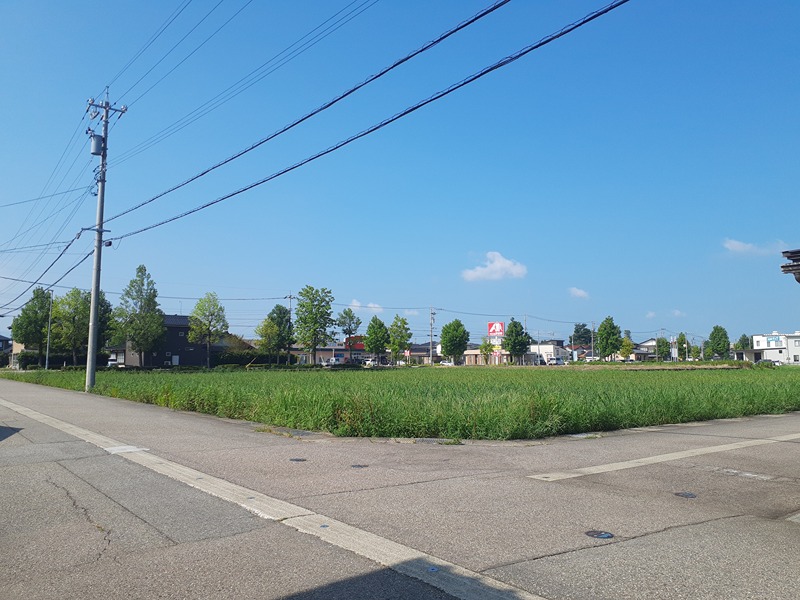 砺波市杉木5丁目貸土地  外観