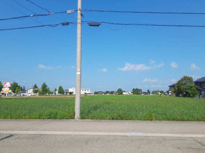 砺波市杉木5丁目貸土地  外観
