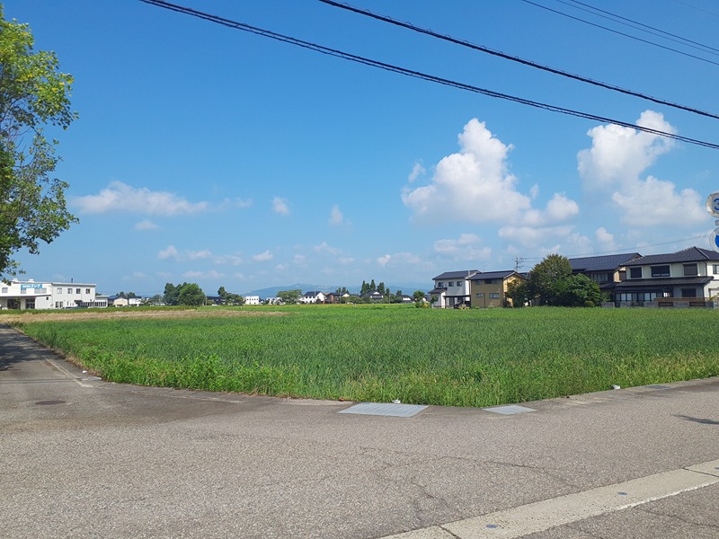 砺波市杉木5丁目貸土地  外観